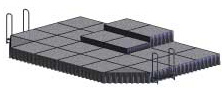 Transfold Adjustable Height Portable Stages - Image 5