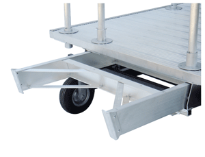 6 ft. Scissor Lift Marching Band Podium - Image 3